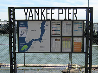 Yankee Pier Sign